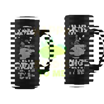 ハッピーバーディー ゴルフ 面白い ホール 文字入り メンズ おもしろ 面白い 服 オリジナル おもしろグッズ 文字 コーヒーマグ - Kawaiitshirt