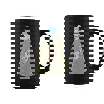 ハニワ くん 埴輪《Ufo 遭遇》【ゆるフレンズ】歴史土器 かわいい 面白い キャラクター コーヒーマグ - Kawaiitshirt