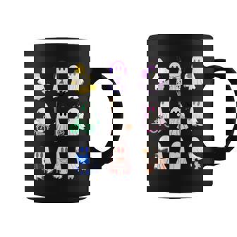 ハロウィンカラフルスペクタクル：9のお化けの魔法の夜 For And Men コーヒーマグ - Kawaiitshirt