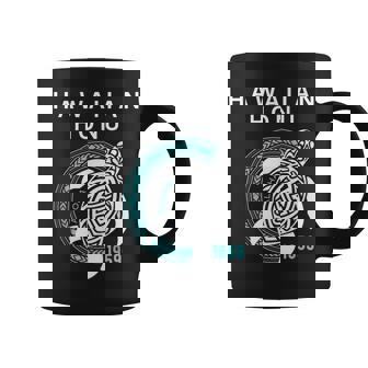 ハワイアン ホヌ ポリネシア トライバル ウミガメ ハワイ エスト 1959 コーヒーマグ - Kawaiitshirt