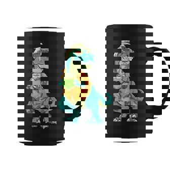 ハワイアン 恐竜 シャツ サマー T レックス トロピカル バケーション アロハシャツ コーヒーマグ - Kawaiitshirt