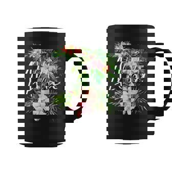 ハワイアンハイビスカスの花 アロハ コーヒーマグ - Kawaiitshirt