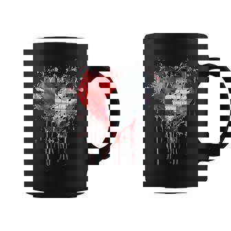 ハート 音符 パンクロック ゴシック 音楽愛好家 コーヒーマグ - Kawaiitshirt