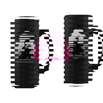 バイク おしゃれ フルカウル レディー オートバイ ツーリング ガール ライダー コーヒーマグ - Kawaiitshirt