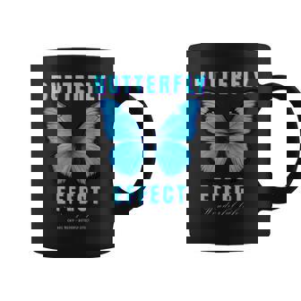 バタフライエフェクトtシャツ テクノフェスティバル Tekk バタフライ コーヒーマグ - Kawaiitshirt