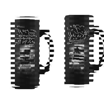 バック・トゥ・ザ・フューチャー デロリアン・フライング・アウェイ コーヒーマグ - Kawaiitshirt