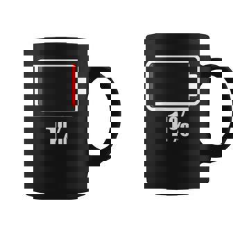 バッテリー1シャツ。バッテリーハート。充電済みバッテリーは空です。 コーヒーマグ - Kawaiitshirt