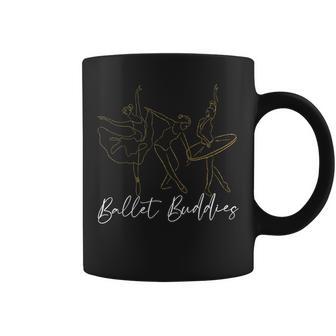 バレエダンサー ダンスガール バレリーナ フレンズ ベストティ バレエ コーヒーマグ - Kawaiitshirt
