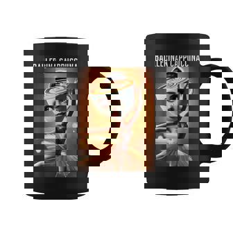 バレリーナ カプチーノ 面白い イタリアン ブレイン レッド コーヒーマグ - Kawaiitshirt