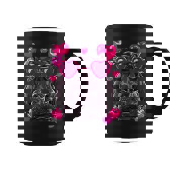 バレンタイン カバ シャツ かわいい カバ 動物 カバ 恋人 コーヒーマグ - Kawaiitshirt