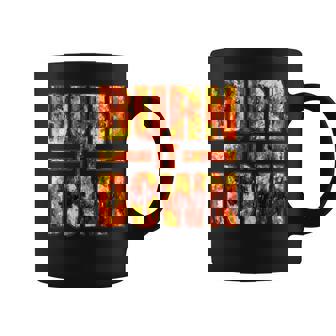 バーン・イット・ダウン・ファイヤー・フレイムズ コーヒーマグ - Kawaiitshirt