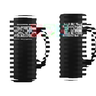 パトリック スクワット、ベンチ、デッドリフト 面白いパワーリフティング コーヒーマグ - Kawaiitshirt