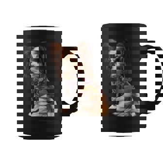 パピヨン犬 日本の伝統的なドラゴンタトゥー イレズミ コーヒーマグ - Kawaiitshirt