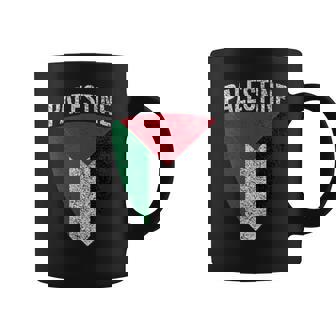 パレスチナ国旗 シールドフリー パレスチナガザ パレスチナ人 コーヒーマグ - Kawaiitshirt