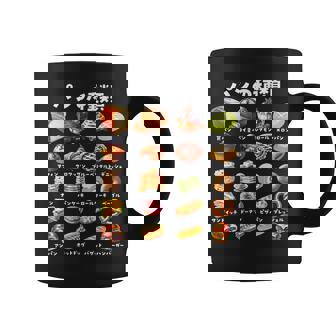 パン 種類 面白い おもしろ 食べ物 文字入り メンズ 面白い 服 ネタ グッズ 文字 プレゼント コーヒーマグ - Kawaiitshirt