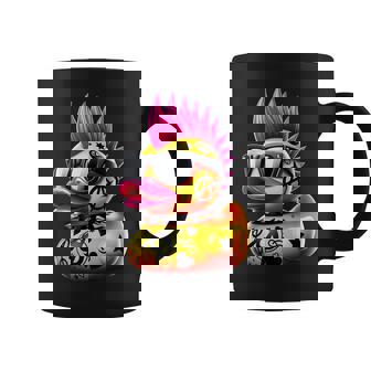 パンク アヒル アヒルの子 パンクロック 面白い 動物好き コーヒーマグ - Kawaiitshirt