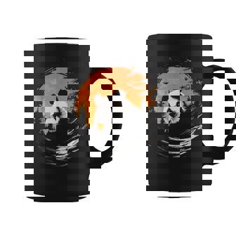 パンダ 森 ポートレート 動物好き 自然 グラフィック パンダ コーヒーマグ - Kawaiitshirt