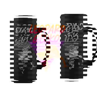 ヒョウ ヤモリ 80'Saporwave コーヒーマグ - Kawaiitshirt