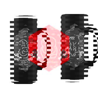 ヒョウタンツギ 和柄ヘキサゴン Ctezuka Productions コーヒーマグ - Kawaiitshirt