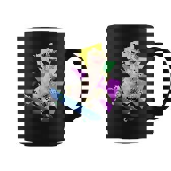 ヒョウモントカゲモドキ スケートボードのトカゲ コーヒーマグ - Kawaiitshirt