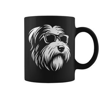 ビアデッド・コリー サングラス 犬 グラフィック デザイン コーヒーマグ - Kawaiitshirt