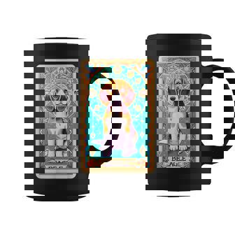 ビーグル 面白いtシャツ 犬 タロット カード かわいい メンズ 子供 おもしろ 服 グッズ ネタ コーヒーマグ - Kawaiitshirt