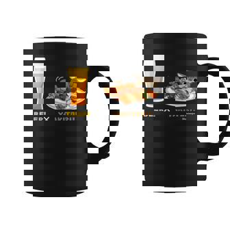 ビールとやきとりとねこ ビール 焼き鳥 猫 コーヒーマグ - Kawaiitshirt