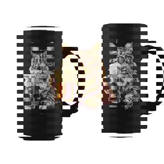 ビールジョッキ かわいい猫 コーヒーマグ - Kawaiitshirt
