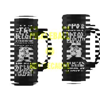 ピックルボールをするのは、自分が上手だからじゃなくて、好きだから コーヒーマグ - Kawaiitshirt