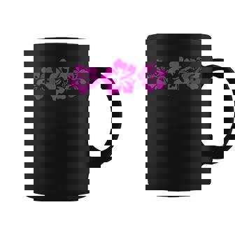 ピンク ハイビスカス フラワー ハワイアン コーヒーマグ - Kawaiitshirt