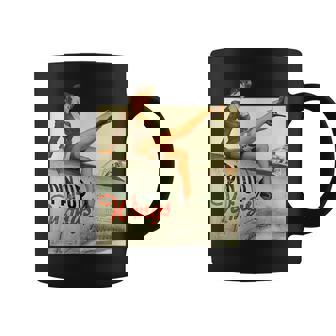 ピンナップガールの羽ビンテージポスターww2 コーヒーマグ - Kawaiitshirt