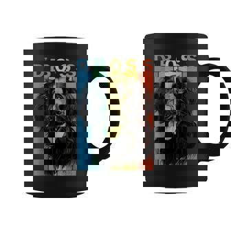 ファニーフラットコーテッドレトリバーボスママダッドドッグラバー コーヒーマグ - Kawaiitshirt