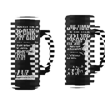 ファニーロッククライマーギフト 男女兼用 クールなゾンビクライミングに コーヒーマグ - Kawaiitshirt