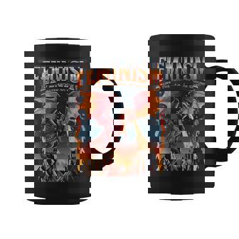 フェミニズム ドラゴン 家父長制を地面に燃やす フェミニスト コーヒーマグ - Kawaiitshirt