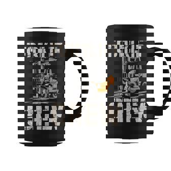 フォークリフト クルー ヴィンテージ 倉庫 作業員 倉庫 コーヒーマグ - Kawaiitshirt