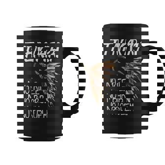 フライフィッシング用ブラックtシャツ テンカラ コーヒーマグ - Kawaiitshirt