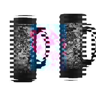 フラワー スカル フローラル シュガー ダーク アート グランジ エステティック ホラー コーヒーマグ - Kawaiitshirt