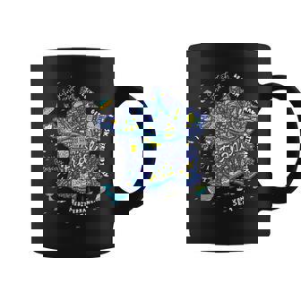 フランス 地図 ヨーロッパ パリ ツアー エッフェル フランス バケーション お土産 コーヒーマグ - Kawaiitshirt