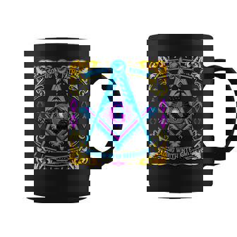 フリーメーソンのシンボル「誠実さをもってリードするフリーメーソンの父」 コーヒーマグ - Kawaiitshirt