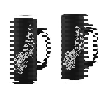 フレンチホルンのドローイング コーヒーマグ - Kawaiitshirt