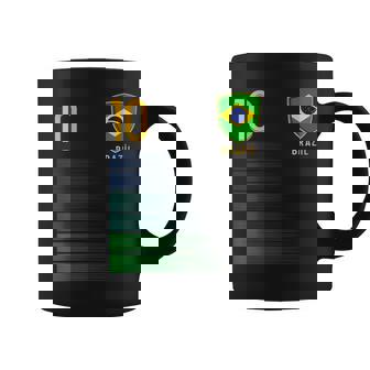 ブラジル国旗 ブラジルのプライド愛好家 コーヒーマグ - Kawaiitshirt