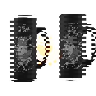 ブラック&タン ポメラニアン 犬の解剖学 面白い かわいい ペット ポンポン ママ コーヒーマグ - Kawaiitshirt