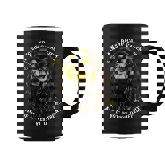 ブラックとタン、キャバリアキングチャールズ・スパニエル コーヒーマグ - Kawaiitshirt