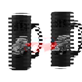 ブリティッシュクラシックカー レッド ミニスポーツカー コーヒーマグ - Kawaiitshirt