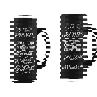 メンズ ヘヴィメタルをロックしたらヘヴィメタルお父さんだ コーヒーマグ - Kawaiitshirt