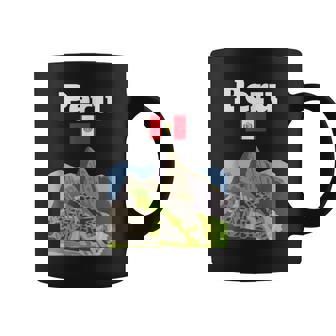 ペルー お土産 インカ マチュピチュ ペルー国旗 アンデス山脈 コーヒーマグ - Kawaiitshirt