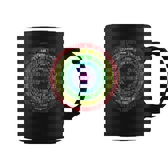 ホ・オポノポノの祈りの言葉クラウドアート コーヒーマグ - Kawaiitshirt