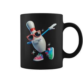 ボウリングピン ダビングサングラス ボウラープレイヤー キッズ メンズ レディース コーヒーマグ - Kawaiitshirt