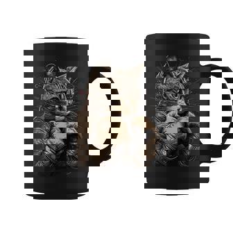 ボクシング キャット ボクサー 面白い猫のグラフィック コーヒーマグ - Kawaiitshirt