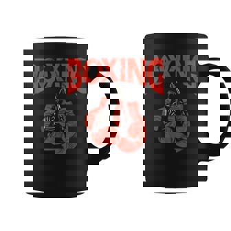 ボクシンググローブ ヴィンテージ ボクシング コーヒーマグ - Kawaiitshirt